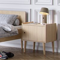 Product photograph of Vox Retro Bedside Table from Cuckooland