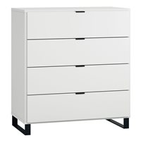 Product photograph of Vox Simple Customisable Chest Of Drawers - Black from Cuckooland
