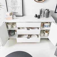 Product photograph of Vox Simple Customisable Sideboard - Black from Cuckooland