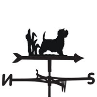 Product photograph of Westie Dog Weathervane - Large Traditional from Cuckooland
