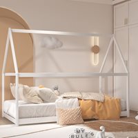 Product photograph of Jackson Kids Solid Wood House Floor Bed from Cuckooland