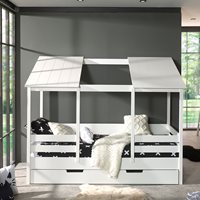 Product photograph of Vipack Children S House Bed from Cuckooland