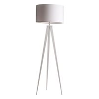 Product photograph of Zuiver Tripod Lamp In White from Cuckooland