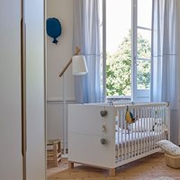 Product photograph of Galipette Celeste Cot Bed from Cuckooland