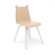 Oeuf Set of 2 Bear Play Chairs in White & Birch