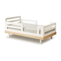 Oeuf Classic Toddler Bed in White & Birch