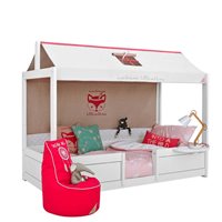 Product photograph of Lifetime Luxury Wild Child 4 In 1 Combination Bed - Lifetime Greywash from Cuckooland