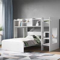 Product photograph of Wizard L Shaped Triple Sleeper Bunk Bed from Cuckooland