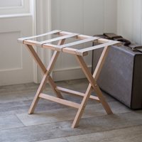 Garden Trading Folding Luggage Rack with Fabric Straps