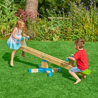 Product photograph of Tp Toys Forest Wooden Seesaw from Cuckooland