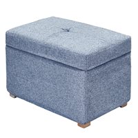 Product photograph of Gaia Baby Tweed Serena Footstool from Cuckooland