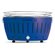 Lotus Grill XL BBQ in Blue with Free Fire Lighter Gel & Charcoal