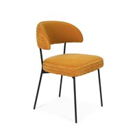 Product photograph of Bold Monkey Pair Of The Winner Takes It All Chairs - Ochre from Cuckooland