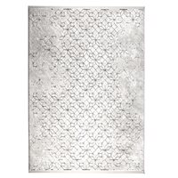 Product photograph of Zuiver Yenga Geometric Woven Floor Rug With Black Pattern from Cuckooland