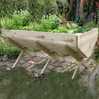 Product photograph of Zest 4 Leisure Veg Bed 2m Planter from Cuckooland