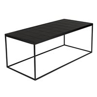 Product photograph of Zuiver Glazed Coffee Table In Black from Cuckooland