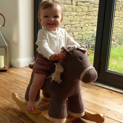 dylan and boo rocking horse