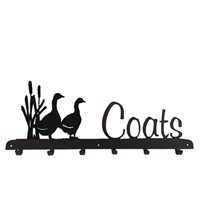 Coat Rack in Geese Design