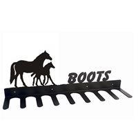 Boot Rack in Mare Foal Horse Design 
