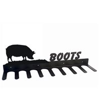 Boot Rack in Pig Design 