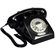 GPO 746 Retro Rotary Dial Phone in Black