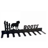 Boot Rack in Staffordshire Terrier Design 