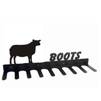 Boot Rack in Texel Sheep Design 