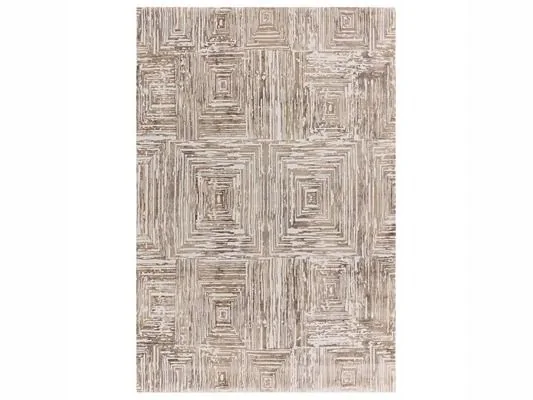 Asiatic London Kuza Portrait Beige Abstract Beige/Natural Rug