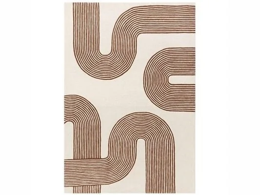 Asiatic London Matrix 85 Arches Amber Rug