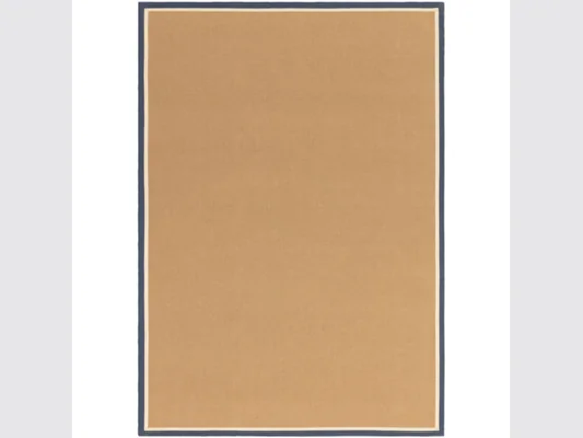 Asiatic London Bordo Boucle Navy Cream Jute Flatweave Area Rug