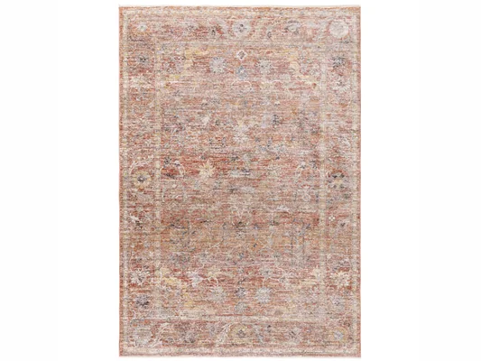 Asiatic London Jasper Orange Neutral Vintage Persian Rug