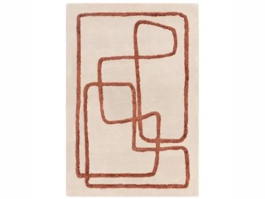 Asiatic London Matrix Infinity Copper Rug