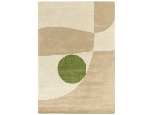Asiatic London Reef Horizon Abstract Wool Rug in Cream RF31