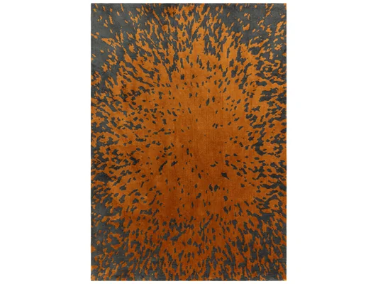 Asiatic London Wilder Splash Spice Orange Animal Print Rug