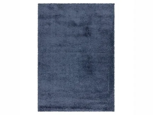 Asiatic London Atlas Navy Blue Soft Shaggy Rug