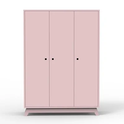 Mathy by Bols Childrens 3 Door Wardrobe in Madavin Design available in 26 Colours