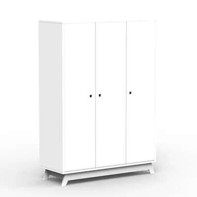 Mathy by Bols Childrens 3 Door Wardrobe in Madavin Design available in 26 Colours
