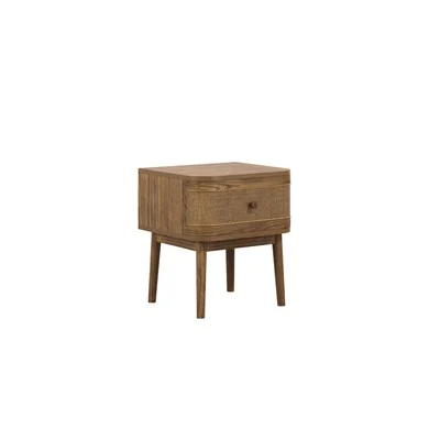 LPD Callie Smoked Bedside Cabinet