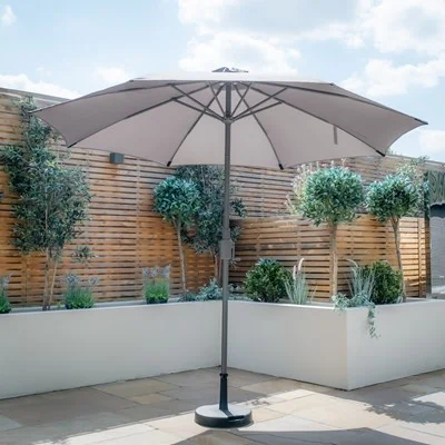 Maze Rattan Capri 2.7M Round Parasol