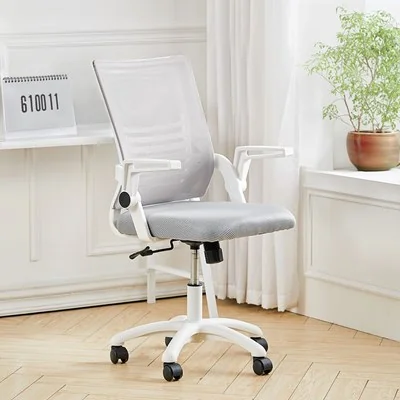 Living & Home Office Desk Mesh Swivel Chair Computer Ergonomic Chair