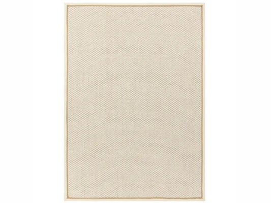 Asiatic London Korra Double Loop Cream Linen Wool Jute Rug