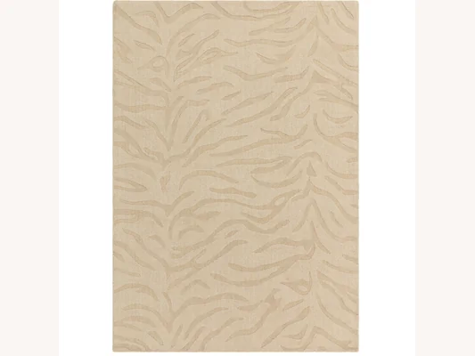 Asiatic London Tigra Sand Hand Woven Textured Wool Rug