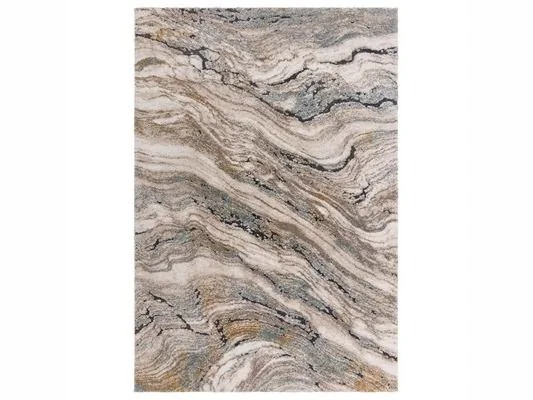 Asiatic London Mirage Wave Blue Marble Textured Rug