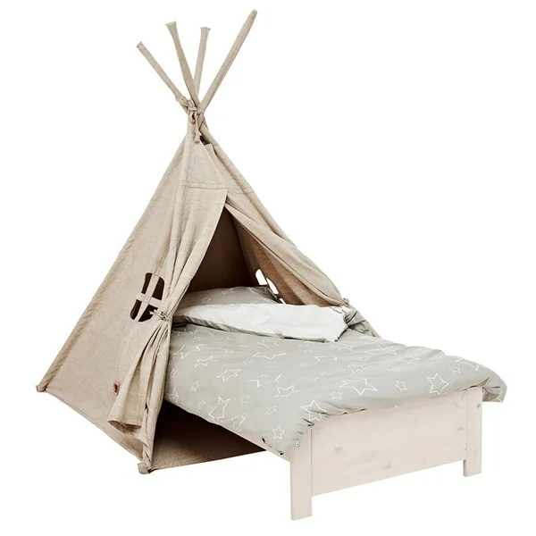 Camp canyon tipi tent bed
