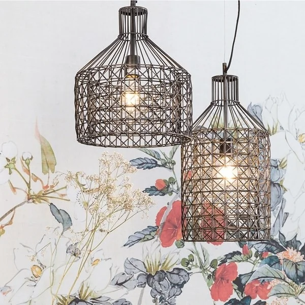 Dutch bone metal jim pendant lamp