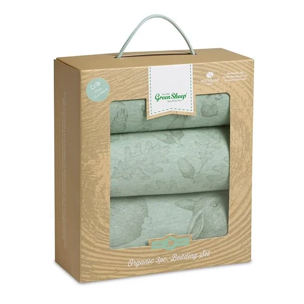 Rabbit and woodland 3 piece bedding giftset