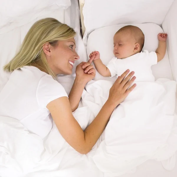 Safe non toxic baby cots white