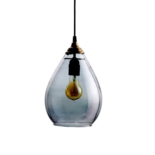 Simple hanging lamp in grey
