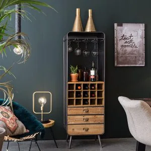 Freestanding wine rack