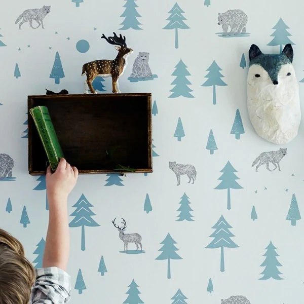 Into wild kids wallpapergrey storm green 2